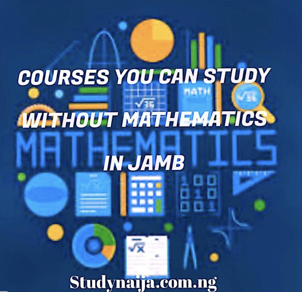 Courses You Can Study Without Mathematics In Jamb